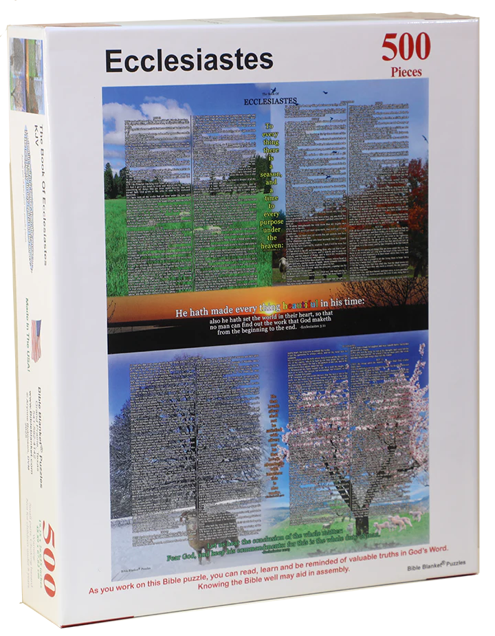 Ecclesiastes - 500 Piece Puzzle