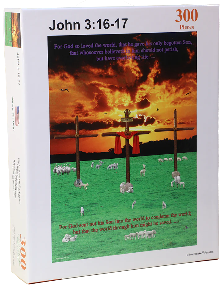 John 3:16-17 - 300 Piece Puzzle