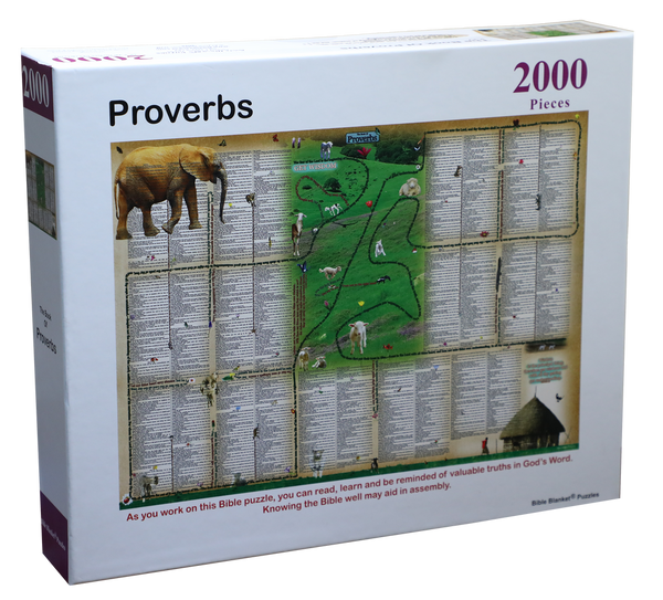 Proverbs - 2000 Piece Puzzle | BibleBlankets