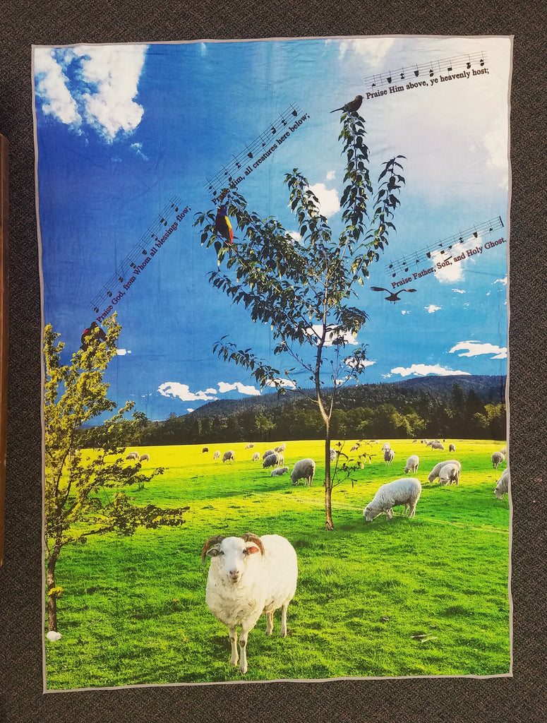 Praise God - 60x80 inch quilt inch quilt